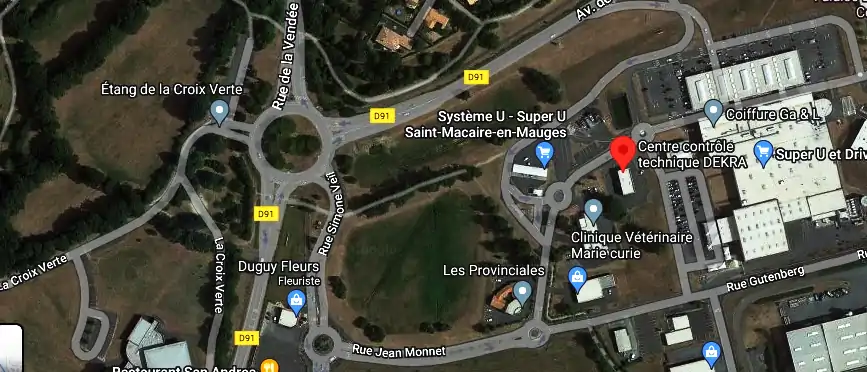 Centre contrôle technique DEKRA à Sèvremoine