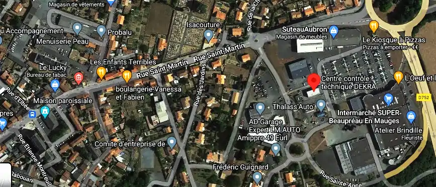 Prix contrôle technique à Beaupréau-en-Mauges