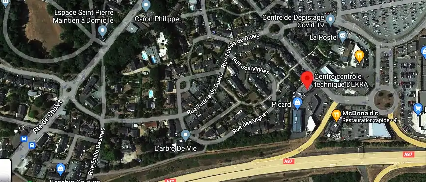 Prix contrôle technique à Mûrs-Erigné