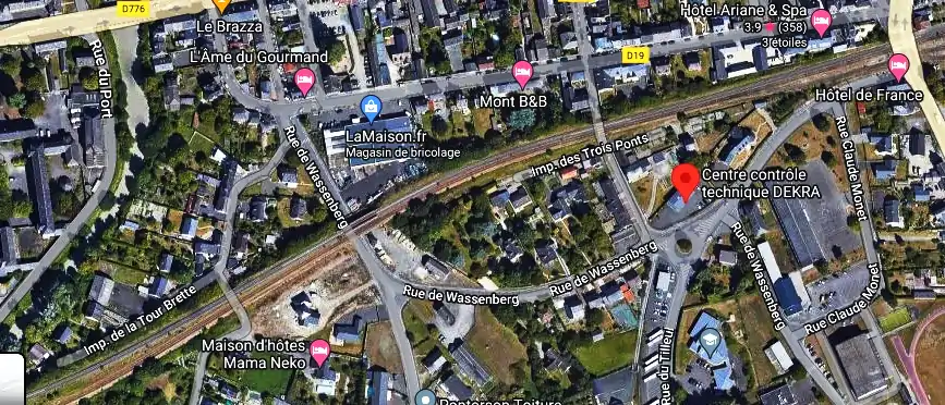 Prix contrôle technique à Pontorson