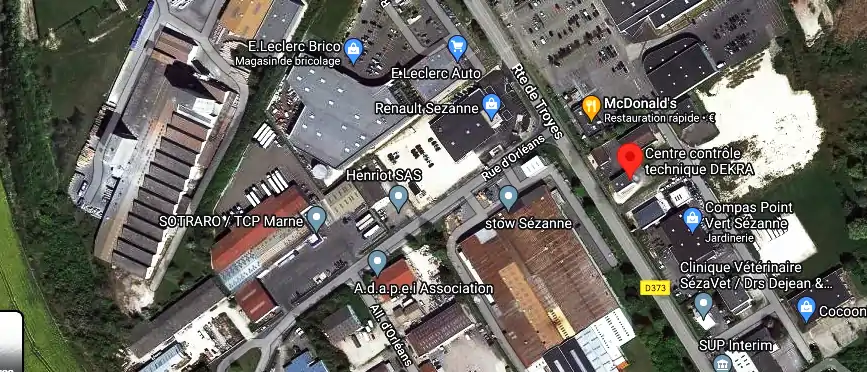 Prix contrôle technique à Sézanne