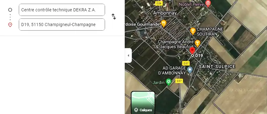 Centre contrôle technique DEKRA à Tours-sur-Marne