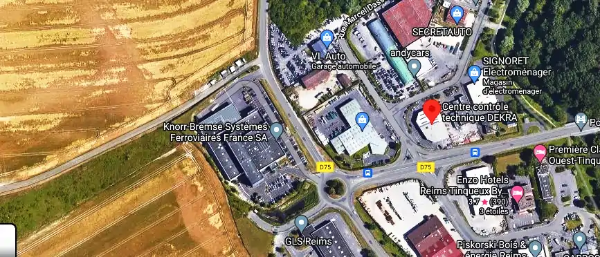 Prix contrôle technique à Tinqueux