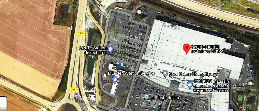 Prix contrôle technique à Champfleury