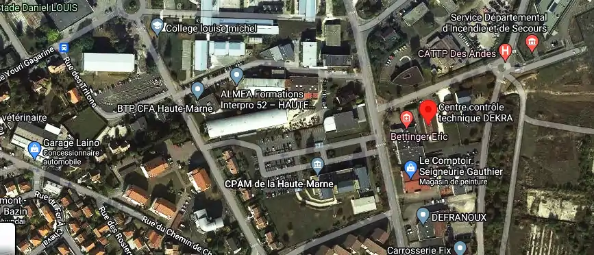 Prix contrôle technique à Chaumont