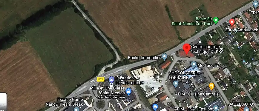 Prix contrôle technique à Saint-Nicolas-de-Port