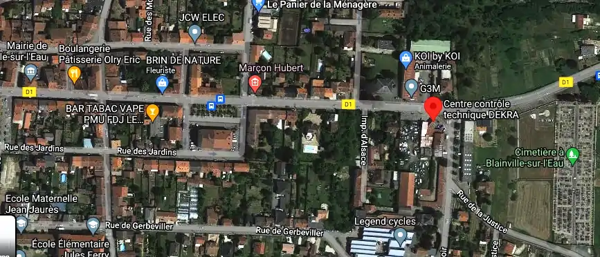 Prix contrôle technique à Blainville-sur-l'Eau