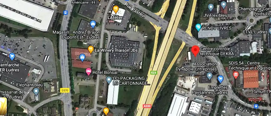 Prix contrôle technique à Ludres