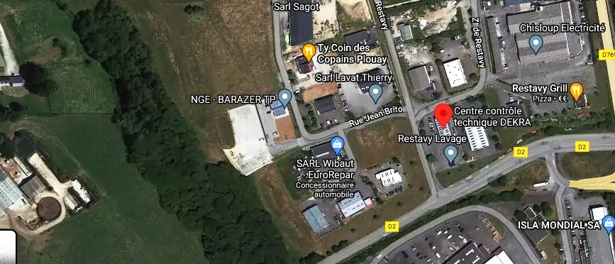 Centre contrôle technique DEKRA à Plouay