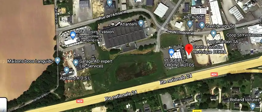 Prix contrôle technique à Languidic