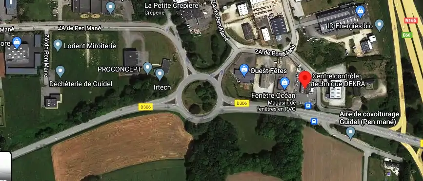 Prix contrôle technique à Guidel