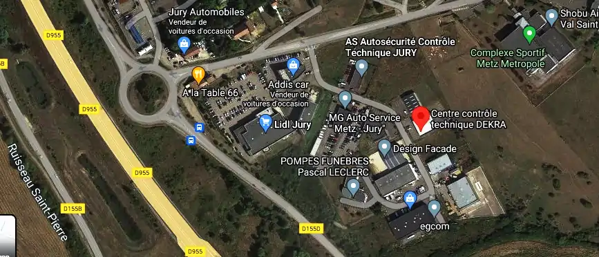 Prix contrôle technique à Jury