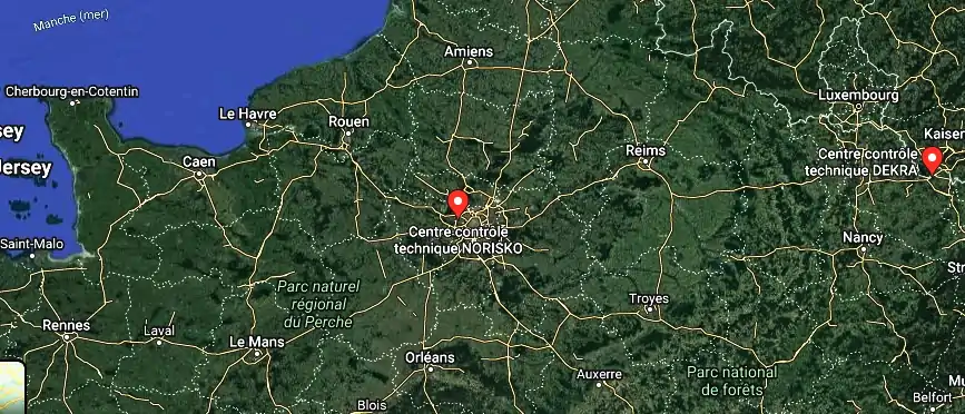 Prix contrôle technique à Rosbruck