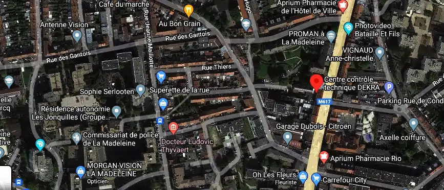 Prix contrôle technique à La Madeleine