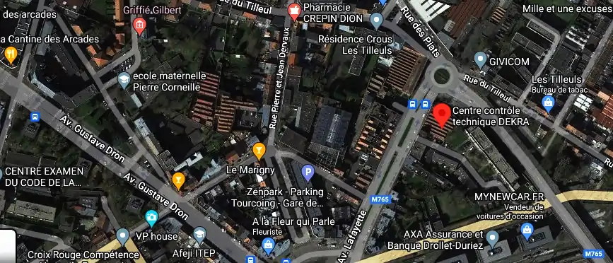 Prix contrôle technique à Tourcoing