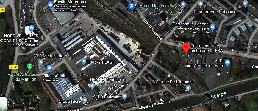 Prix contrôle technique à Saint-Amand-les-Eaux