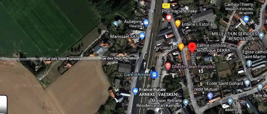 Prix contrôle technique à Arnèke