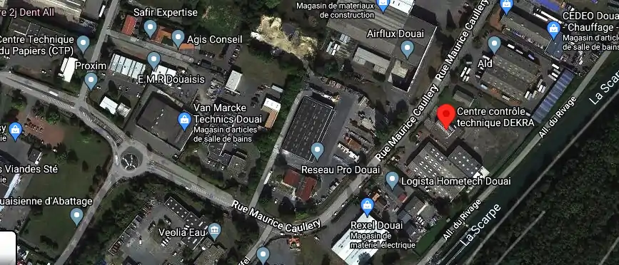 Prix contrôle technique à Douai