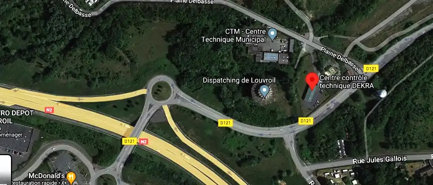 Prix contrôle technique à Louvroil