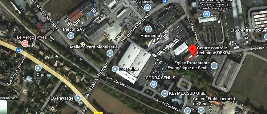 Prix contrôle technique à Senlis