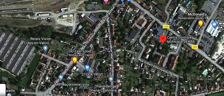 Prix contrôle technique à Crépy-en-Valois