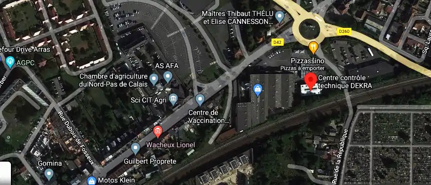 Prix contrôle technique à Saint-Laurent-Blangy