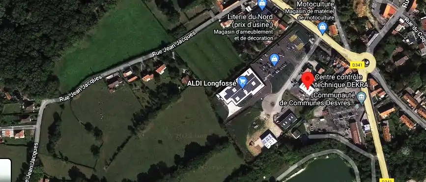 Prix contrôle technique à Longfossé