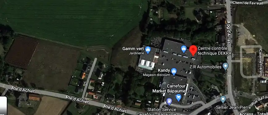 Prix contrôle technique à Bapaume