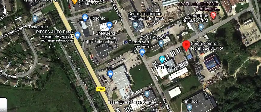 Prix contrôle technique à Berck