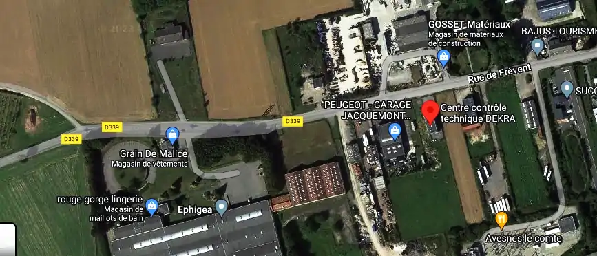 Prix contrôle technique à Avesnes-le-Comte