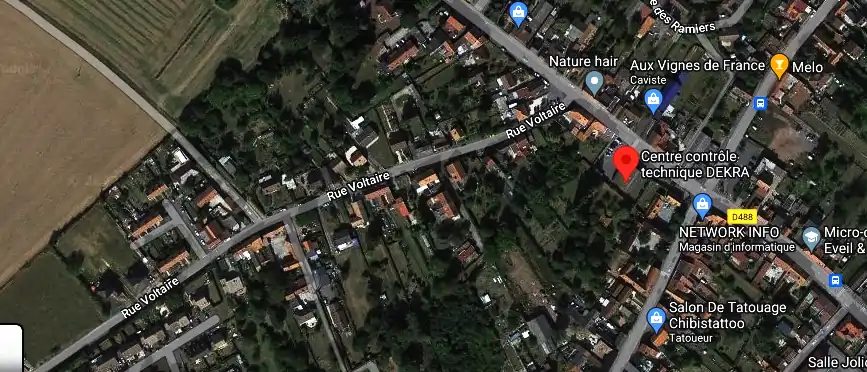 Prix contrôle technique à Haillicourt