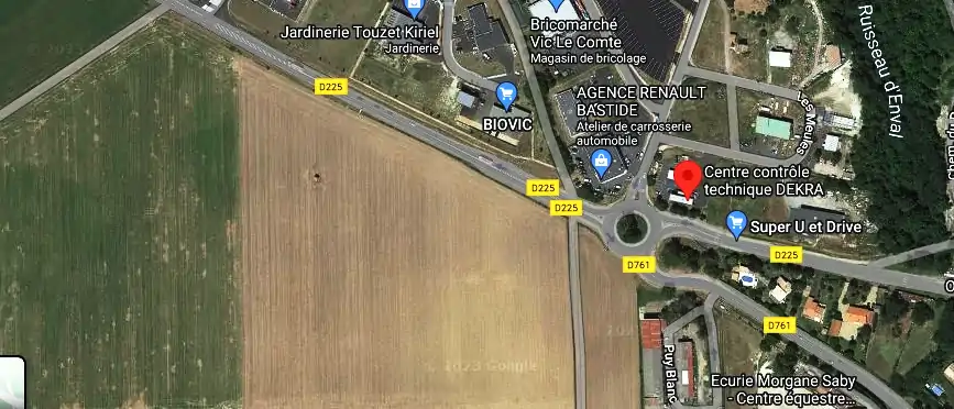 Prix contrôle technique à Vic-le-Comte