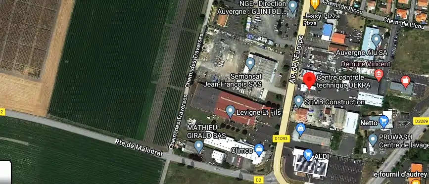 Prix contrôle technique à Pont-du-Château