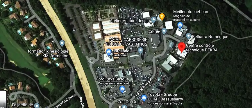 Prix contrôle technique à Bassussarry