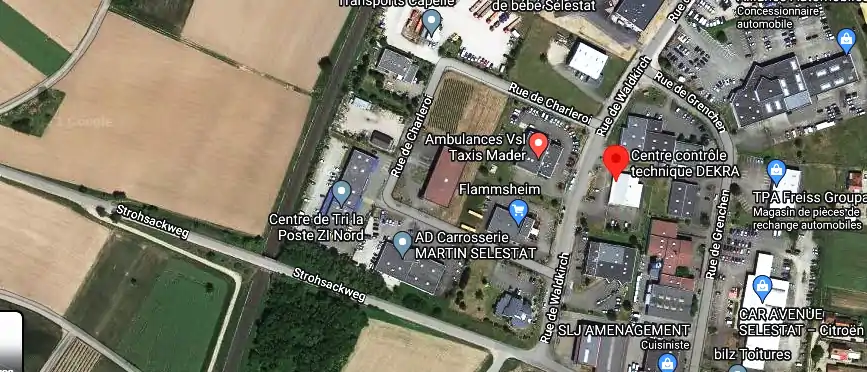 Prix contrôle technique à Sélestat