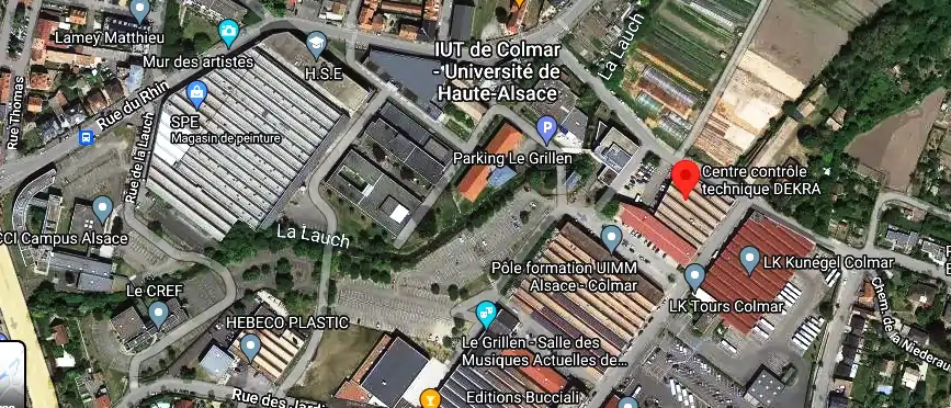 Prix contrôle technique à Colmar