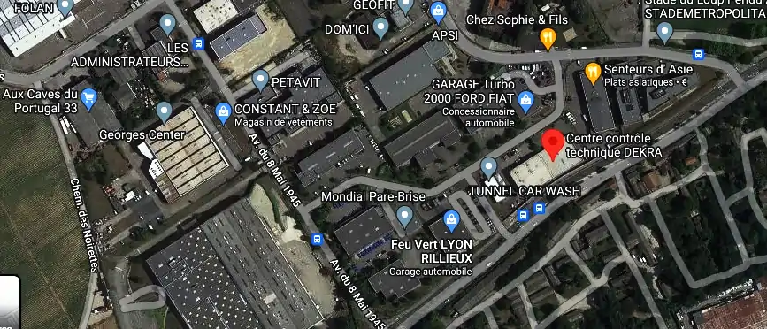 Prix contrôle technique à Rillieux-la-Pape