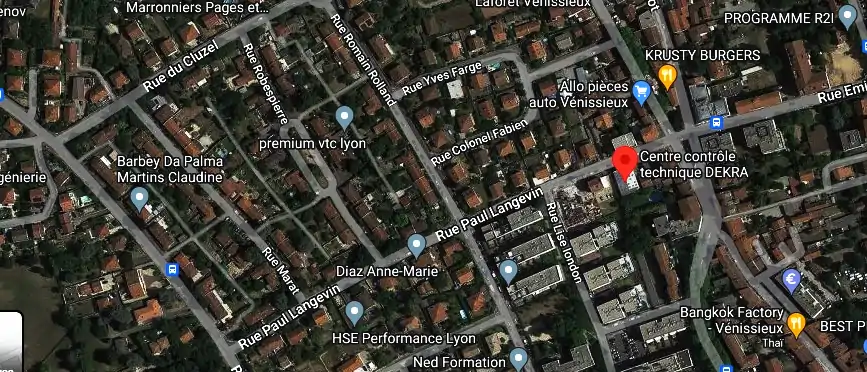 Prix contrôle technique à Vénissieux