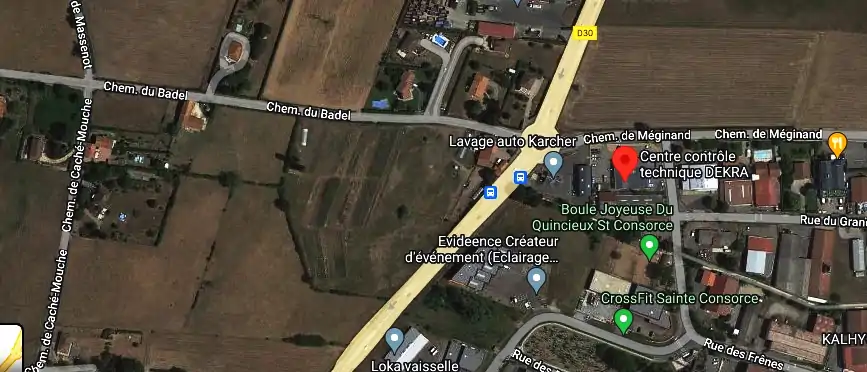 Prix contrôle technique à Sainte-Consorce