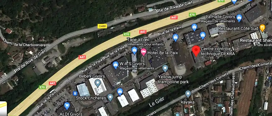 Prix contrôle technique à Givors