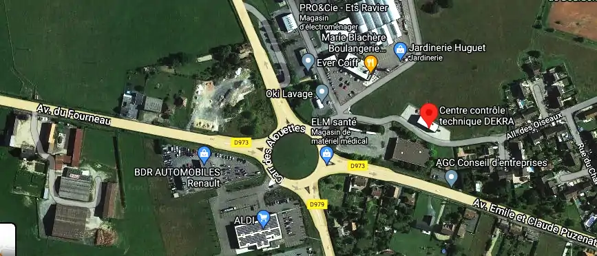 Centre contrôle technique DEKRA à Bourbon-Lancy