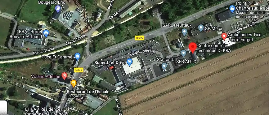 Prix contrôle technique à La Chartre-sur-le-Loir