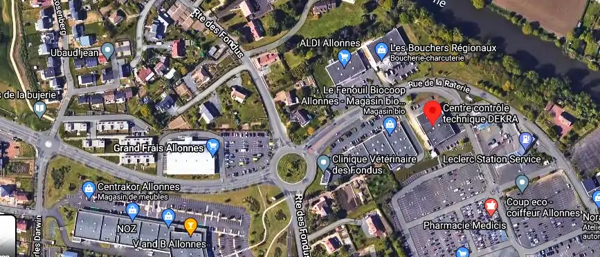 Prix contrôle technique à Allonnes