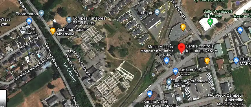 Prix contrôle technique à Albertville