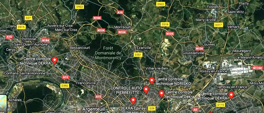 Centre contrôle technique DEKRA à Ruffieux