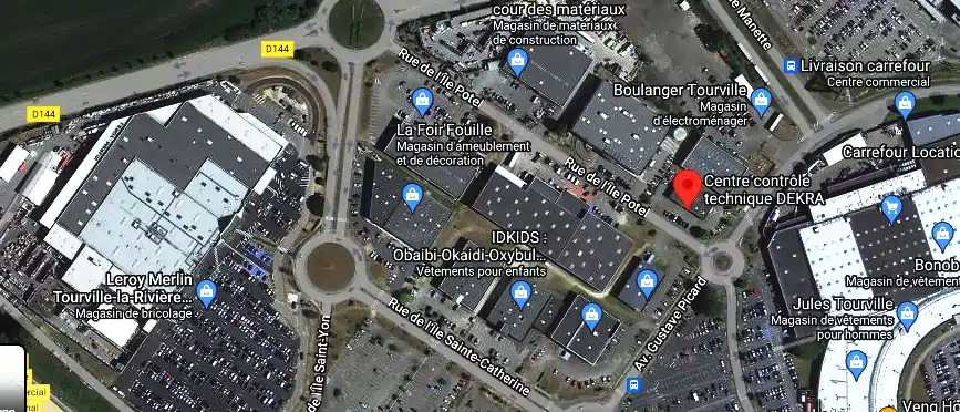 Prix contrôle technique à Tourville-la-Rivière