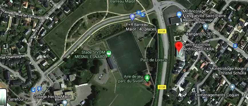 Prix contrôle technique à Franqueville-Saint-Pierre