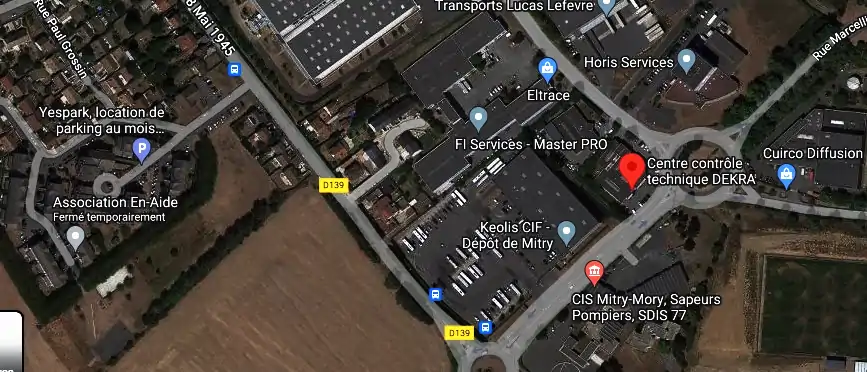 Prix contrôle technique à Mitry-Mory