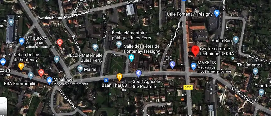 Prix contrôle technique à Fontenay-Trésigny