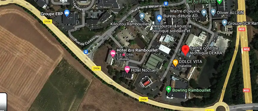 Prix contrôle technique à Rambouillet